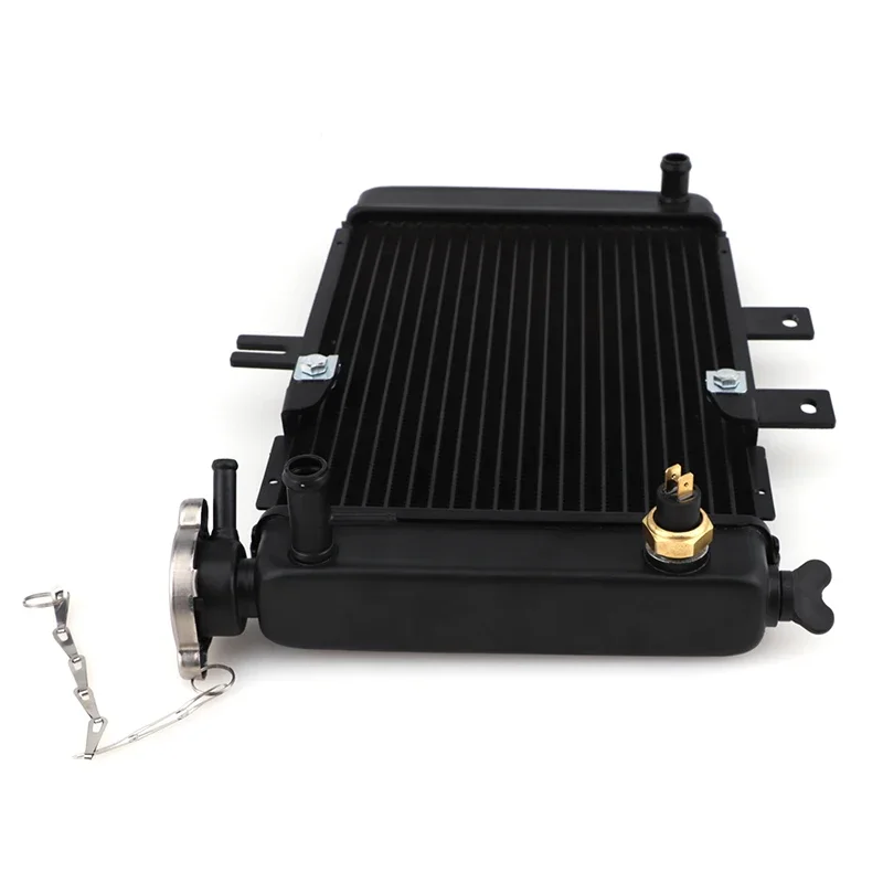 

150cc 200cc 250cc Water Cooled Engine Cooling Water TankVertical Radiator For Chinese ATV UTV Buggy Quad Bike Accessories