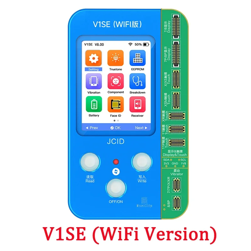 JCID JC V1SE(WIFI) TureTone Dispaly Programmer iPhone 7P 8 8P X XR