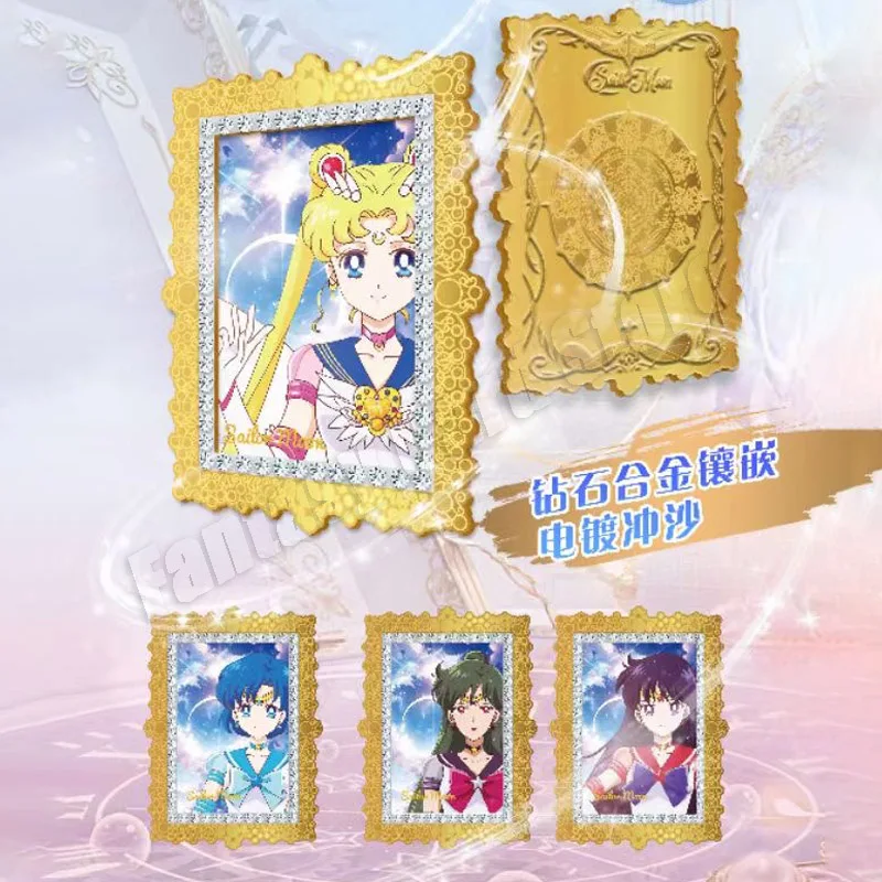 New Style Sailor Moons Card ACG Goddess Story Classic Anime Goddess Limited Cards Toy Collection Holiday Gift