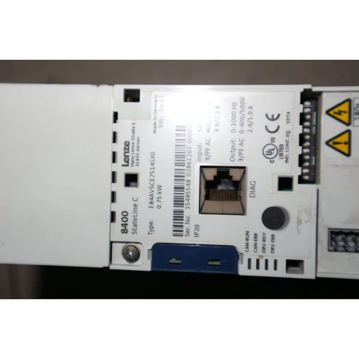 E84AVSCE7514SX0 Lenze 8400 SC Inverter module