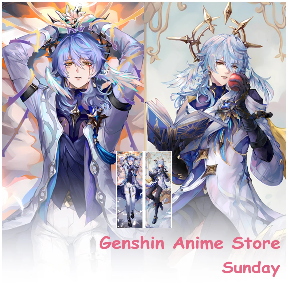 

Dakimakura Honkai Star Rail Sunday Men Pillowcase Hugging Body Cosplay Props Anime Double-Sided Printed Otaku Cushion Covers