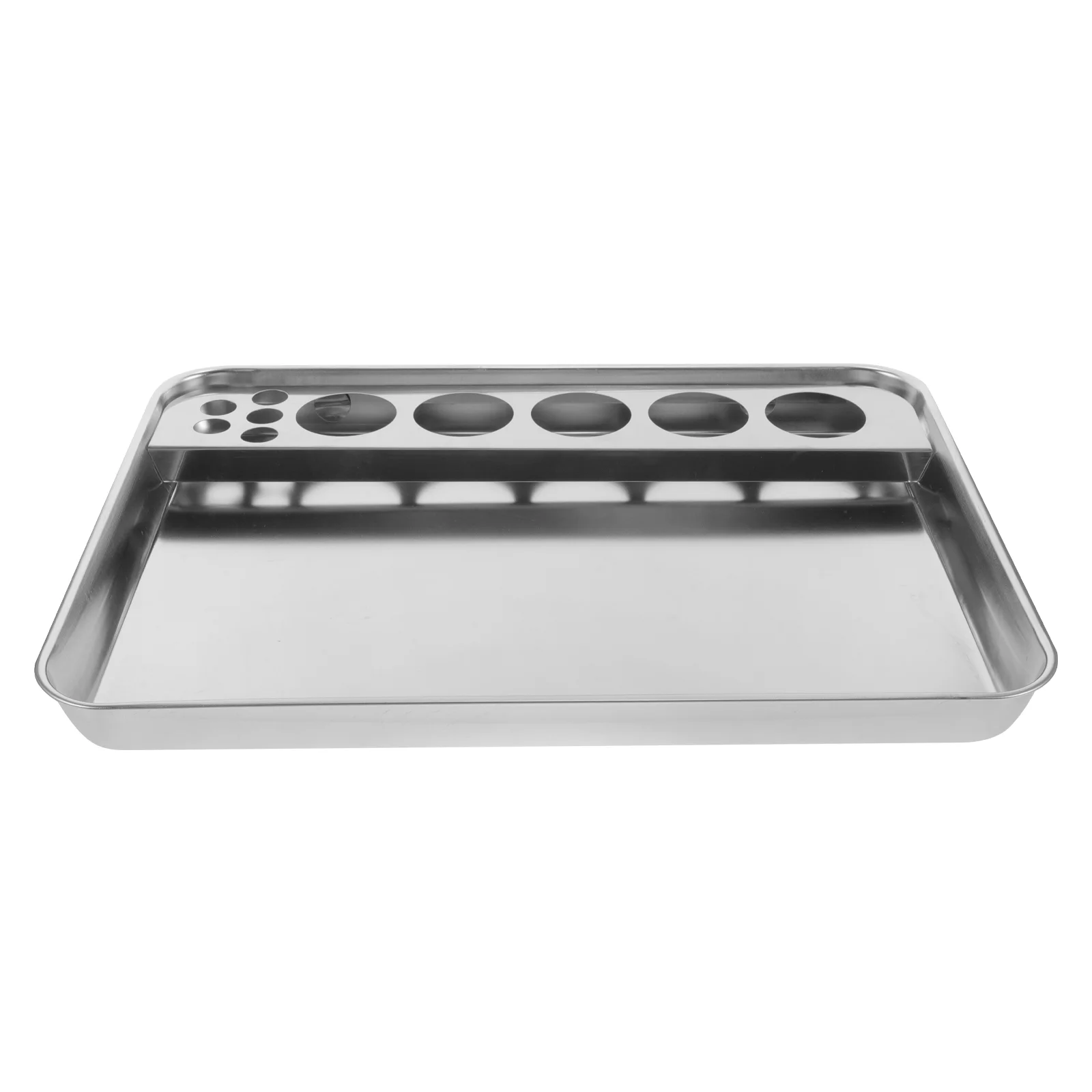 Stainless Steel Dressing Tray Trays Nurse Pill Dispensing Medicine Medical Rectangular Serving Dispenser for Pills