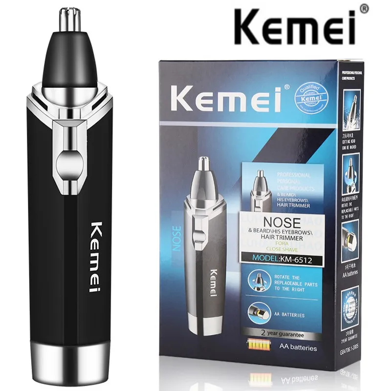Kemei Nasenhaarschneider Nasenwolle Implementierung Nasenhaarschnitt Gewaschener Trimmer Clipper Und Haarrasierer Epilierer Entferner Nasenhaar