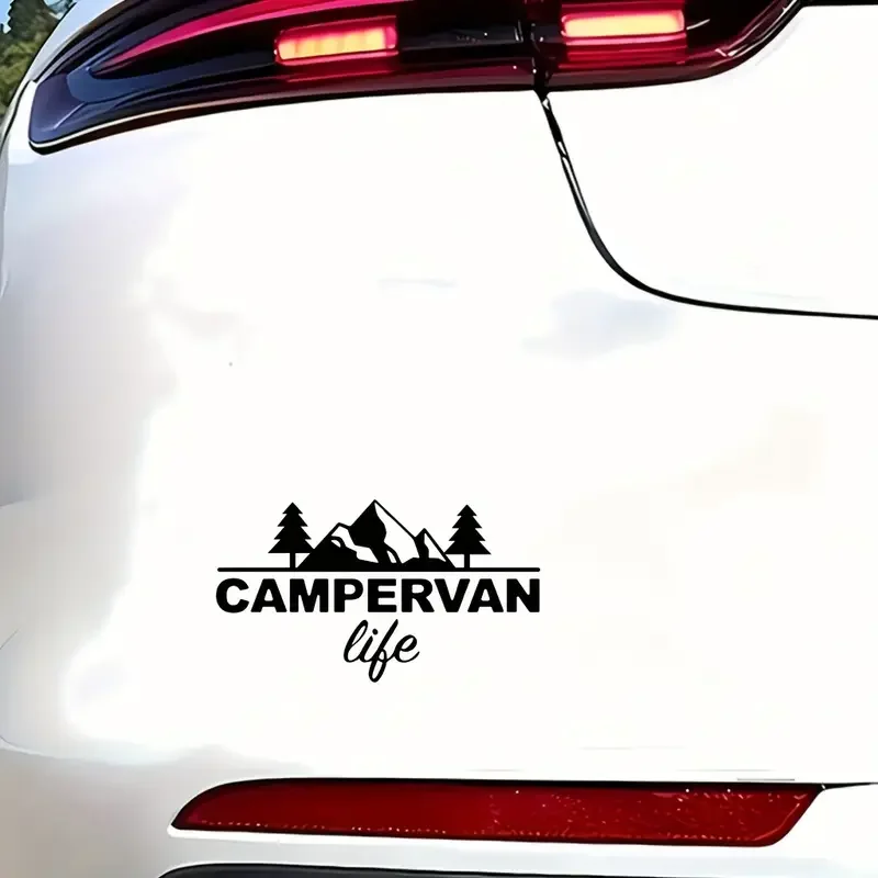 Creative Campervan Life Sticker for Your Laptop, Water Bottle, Vehicle, Truck, Van, Wall, Motorcycle, And Car Additions