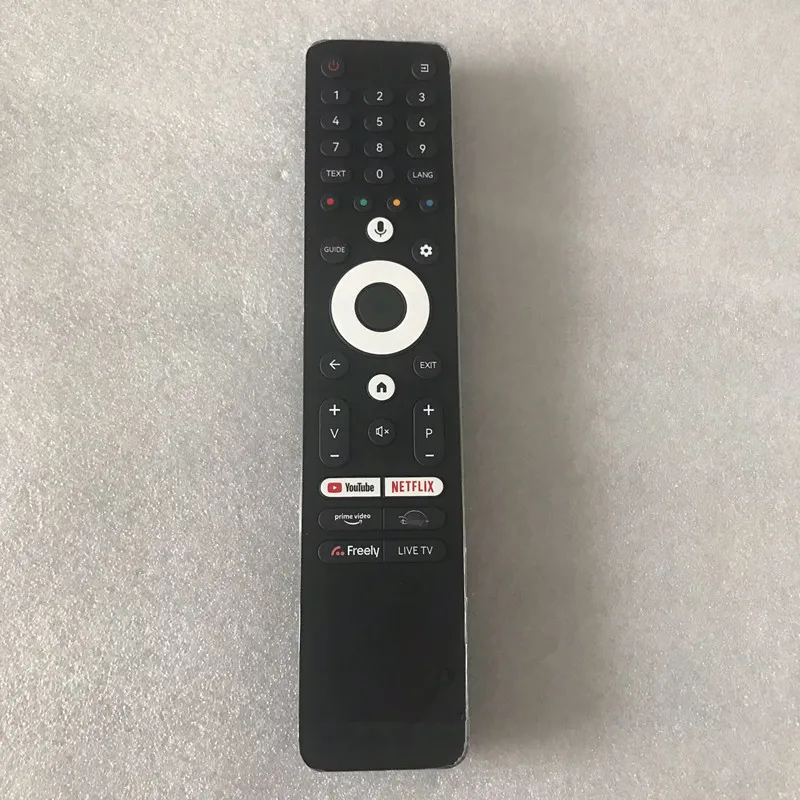 Voice Bluetooth TV Remote Controller For Thomson Caixun Google TV, With Netflix YouTube  Freely LIVE TV Quick Keys