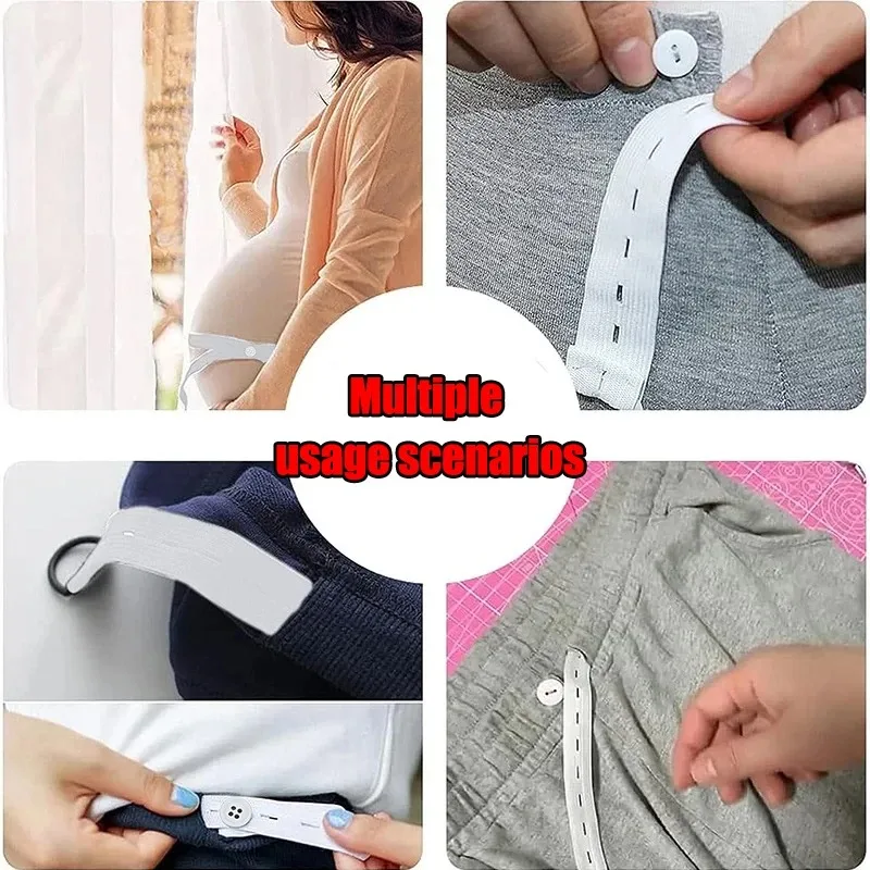 Hemdbindeband, verstellbar, elastisch, zum Fixieren des T-Shirt-Saumens, rutschfest, knitterfrei, Hemdhaltergurte – Detail 13