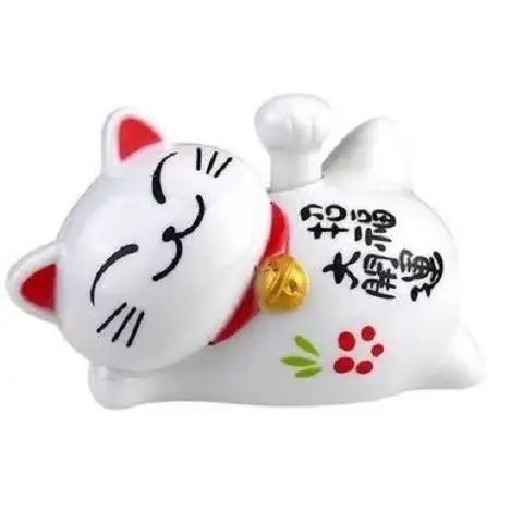 

1pc New Solar Powered Lucky Maneki Neko Waving Beckoning Fortune Cat Car Decor