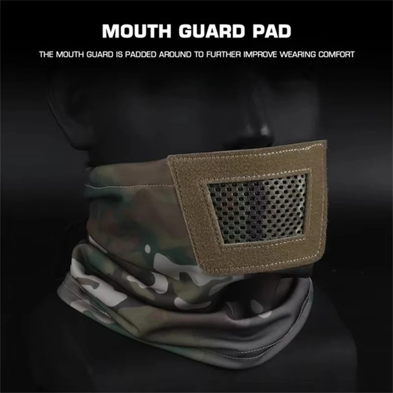 Tactical Cycling Face Mask Hunting Protective Headgear Airsoft Shooting Scarves Paintball Acessories Wargame Outdoor Equipment