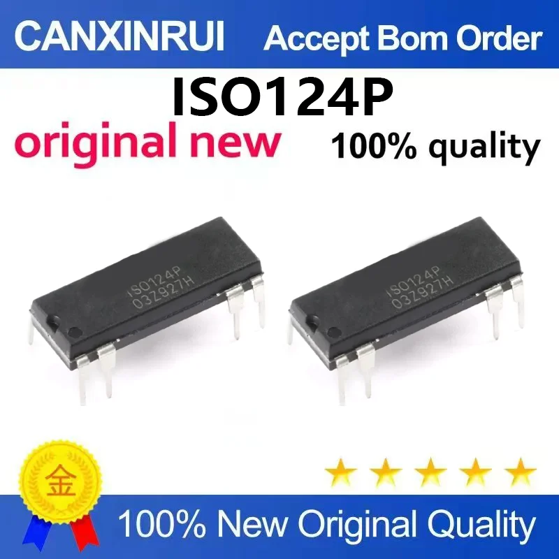 （5pcs-100pcs）New ISO124P ISO124 DIP-8 amplifier IC direct insertion DIP8 precision isolation amplifier