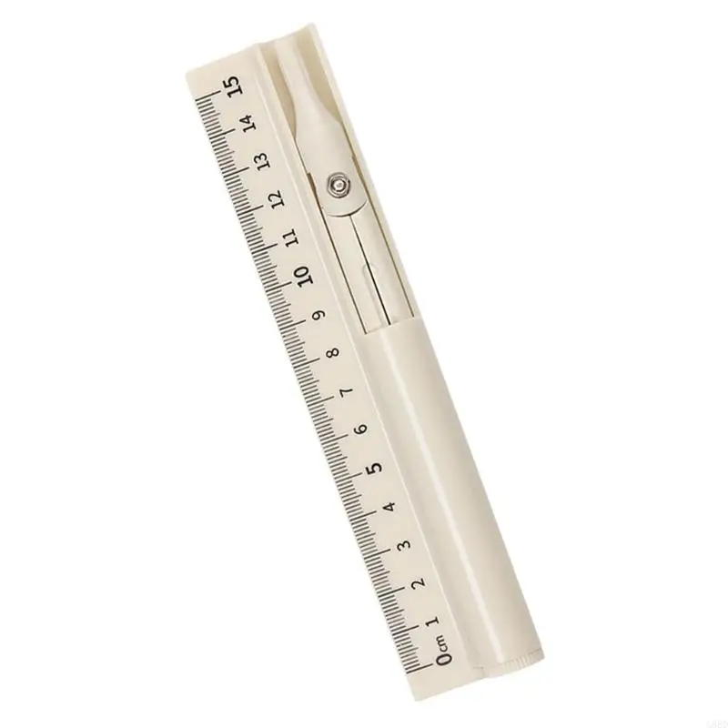 G88D Three-in-One Pencil and Ruler Set Measuring Ruler Straight Ruler Multifunctional Rulers Drawing Tool for Office