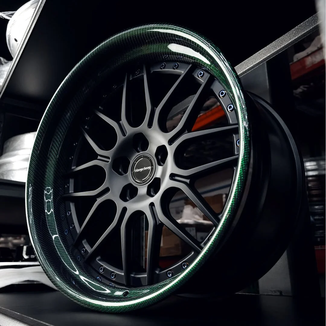 

Кованые двухсоставные диски Deep Dish из карбона, 5x120, 5x112, 5x114.3, 18-24 дюйма, для Lamborghini, Ferrari