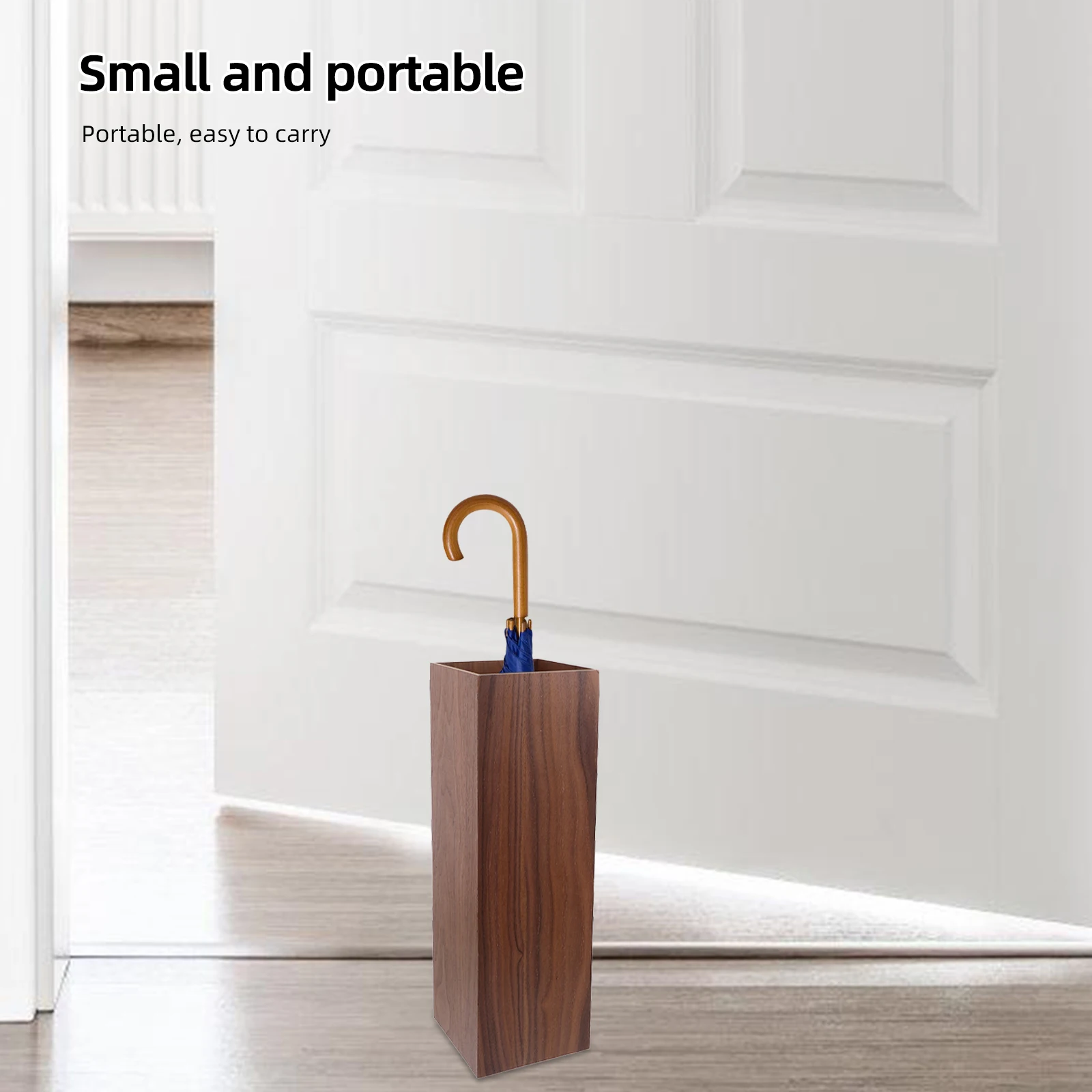 Functional Wooden Umbrella Rack Creative Stand For Umbrella Storage in Hotels and Residences