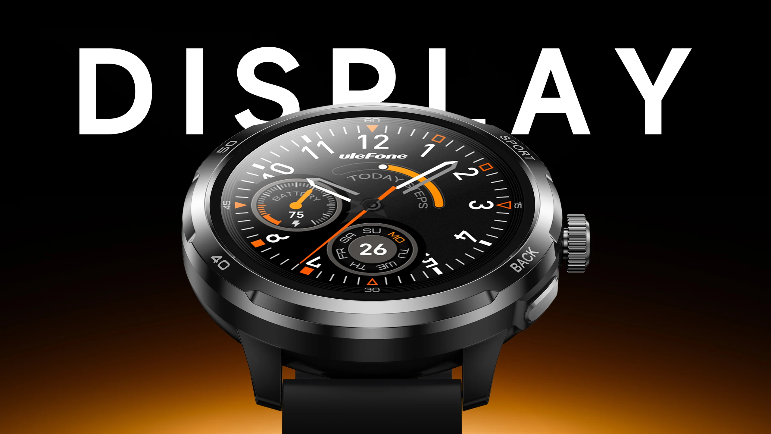 Ulefone Armor Watch Pro Smart Watch Android 410mAh Large Battery Smartwatch Man Woman GPS WIFI 1.5inch Larger Screen