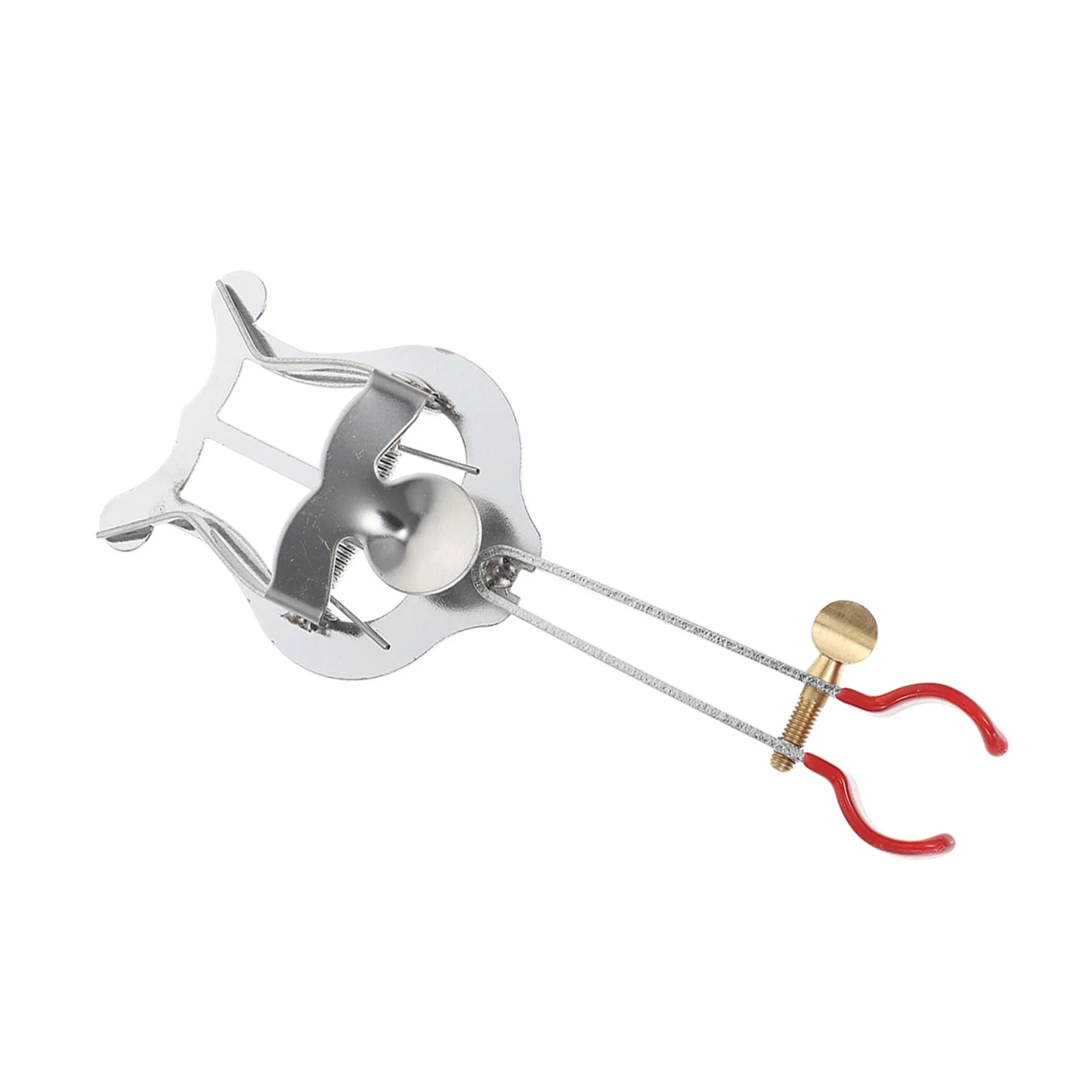 

Metal Trumpet Lyre Adjustable Clamp Secure Grip Non Slip Music Sheet Clip Holder for Performance Practice Trumpet Lyre