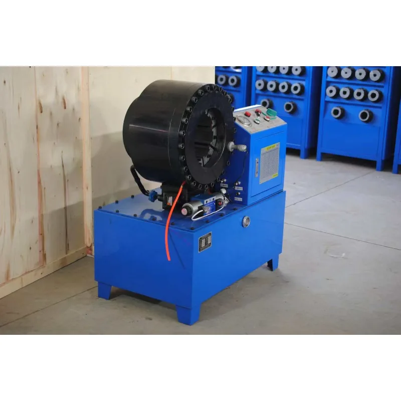 

2025Профессиональный гидравлический обжимной станок для шлангов размером от 1/4 до 4 дюймов SAE/DIN/GB. Высокая точность и долговечность.