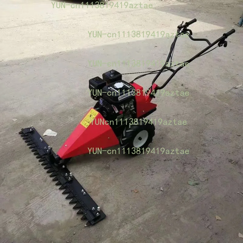 New Hand Push Lawn Mower, Heavy Duty Grass Cutter for Forest, Wasteland, Lawn, Cultivation & Weeding