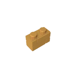 MOC PARTS GDS-631 Profile brick 1x2 single gro. compatible with lego 98283 children\'s toys Assembles Building Blocks Technical