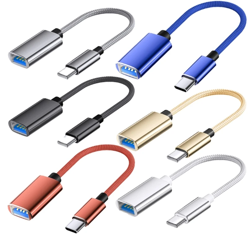 

USB to USB Adapter OTG Cable Type Male to USB3.0 Female Converters Cord Wire