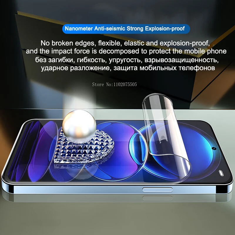 3 Piezas Película de Hidrogel Suave Protector de Pantalla Para Huawei P30 P40 P50 P20 Mate 40 30 20 Pro Lite Plus Accesorios No Vidrio Cubierta Completa 5