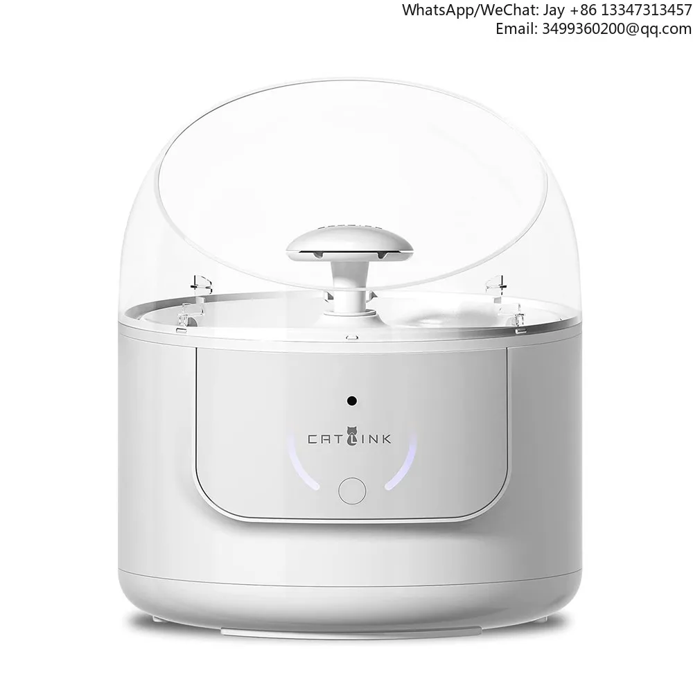 Catlink AI Smart Pet Water Fountain Ceramic Cat Drinking Fountain With Multi-cat Recognition Drinking Report In App