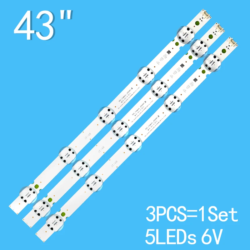 LED Backlight For SSC_Trident_43LK61 SSC_43LK61(LGD) _5LED_SVL430A60 43LM6