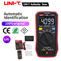 UNI-T UT123 Digital MultimeterAC DC Voltage meter Resistance(Ohm) Temperatue tester;NCV/Continuity Test/EBTN Color Screen
