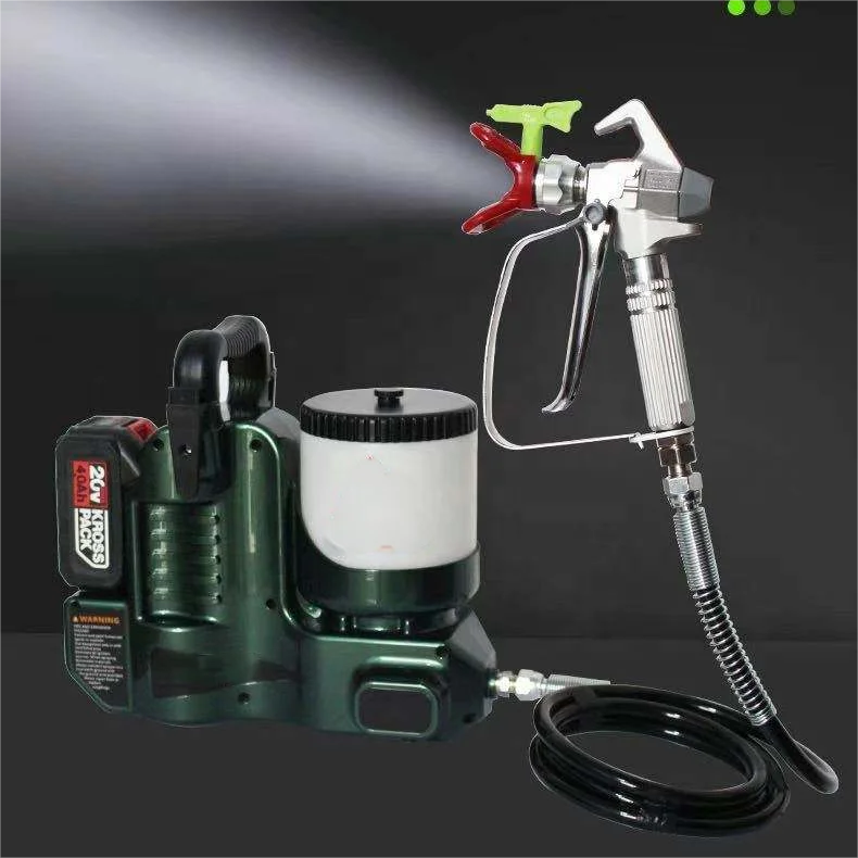 21V Battery Powered Cordless Quickshot Mini Airless Paint Sprayer