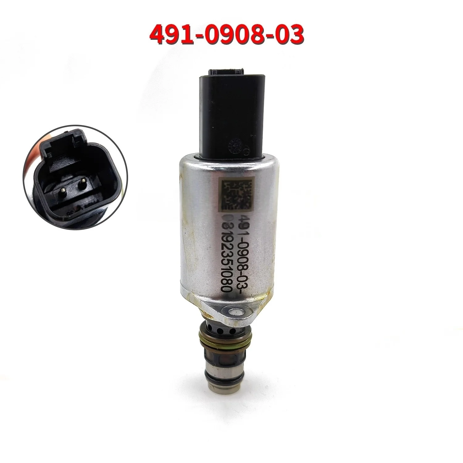 

491-0908 Электромагнитный клапан предохранительного замка гидравлического насоса для экскаваторов Caterpillar 312GC и 320GC