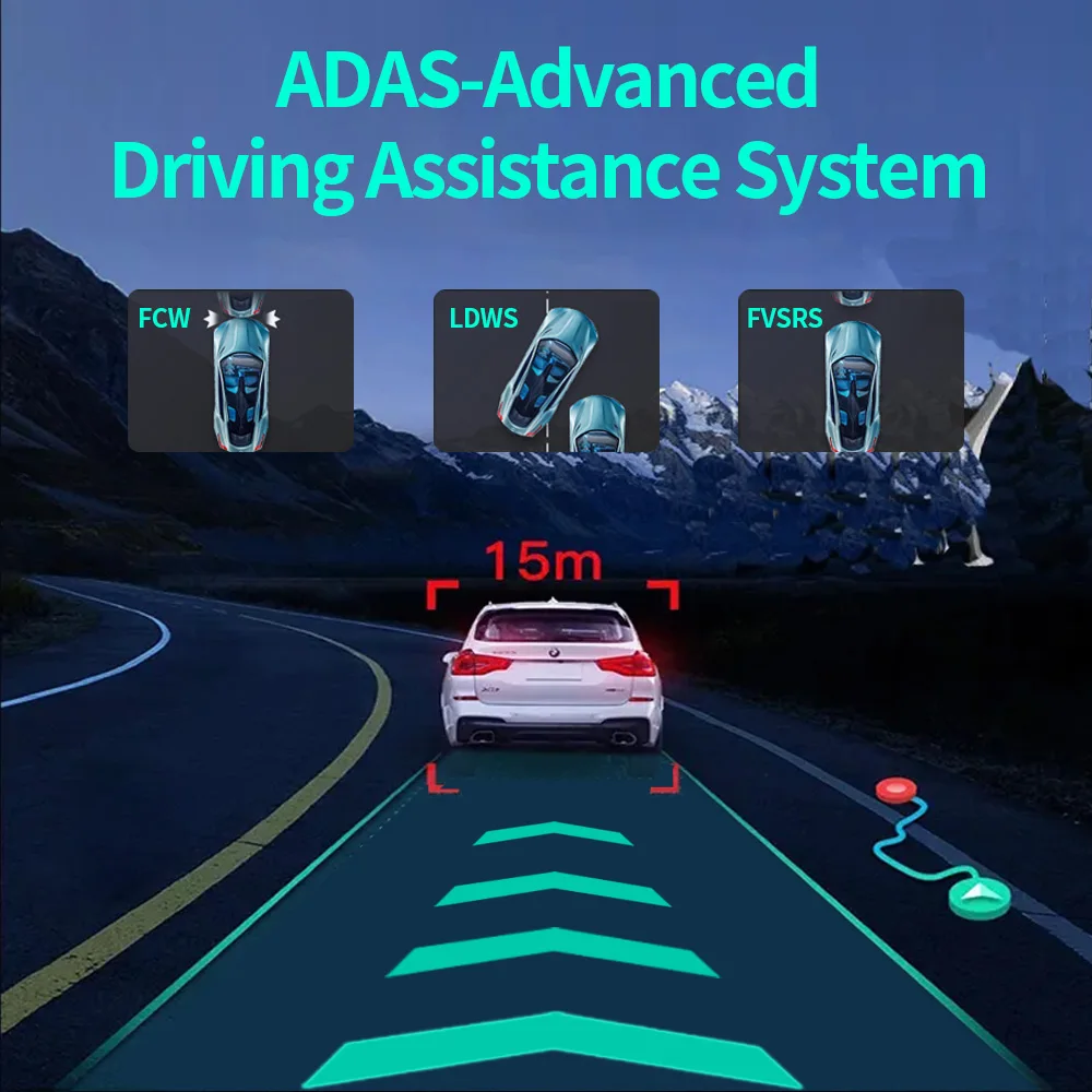 12inch 4K Carplay Android Auto ADAS Car DVR 1080P Rearview Mirror Video Phone APP GPS FM 5G WiFi Loop Record DVR