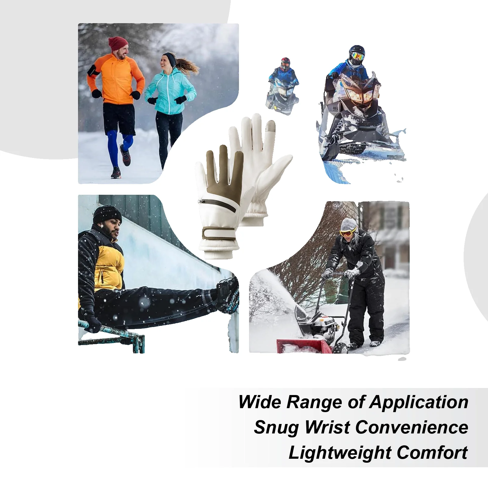 

Лыжные перчатки, толстые велосипедные варежки с сенсорным экраном, зимние перчатки для сноуборда, для езды на велосипеде, спорта, вождения, катания на лыжах, для женщин и мужчин, на открытом воздухе