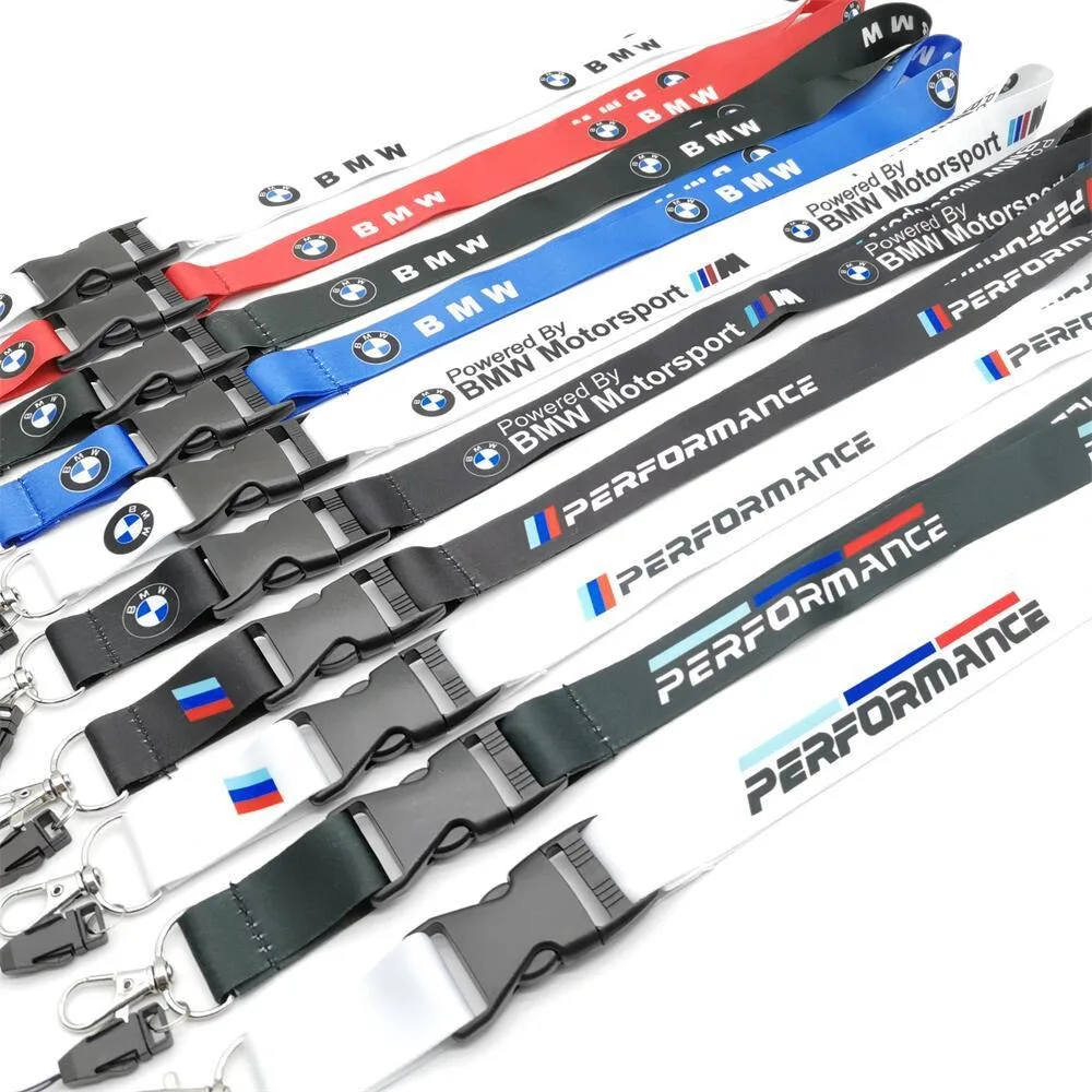 Lanyard neck strap for id card Holders Office Neck Strings/Strap for BMW Performance 1 2 3 4 5 6 7 X1 X2 X3 X4 X5 X6 X7 E46 F30