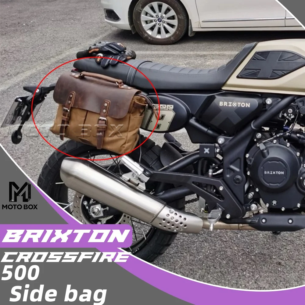 

Боковая сумка и крепление для неё для BRIXTON CROSSFIRE 500, 500x, GK500, чёрный, серо-зелёный, тёмно-хаки