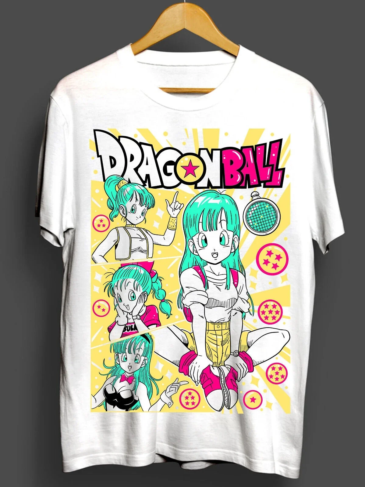 Summer Men's Dragon Ball Z Trunks Collage Print T-Shirt Cotton Anime Tee Trunks Super Saiyan & Kid Form Casual Streetwear Top - view 3
