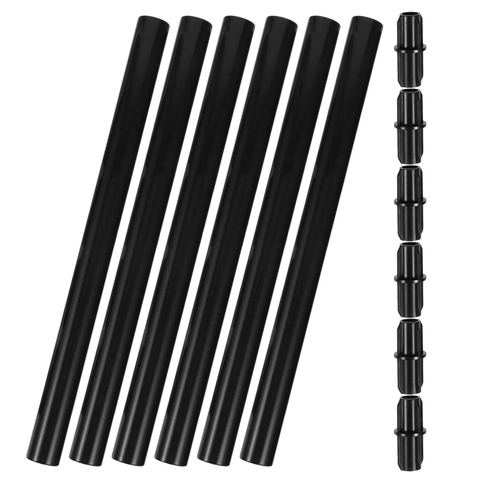 1Set Solar Torch Extension Pole Outdoor Lamp Coupling Fitting Waterproof Garden Decor Flame Torch Light Adapter Kit