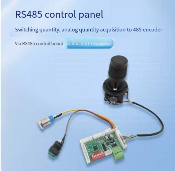 RS485 Keyboard Car Keyboard Control Panel Switch Quantity Acquisition 485 Output Dome Camera PTZ Control Panel