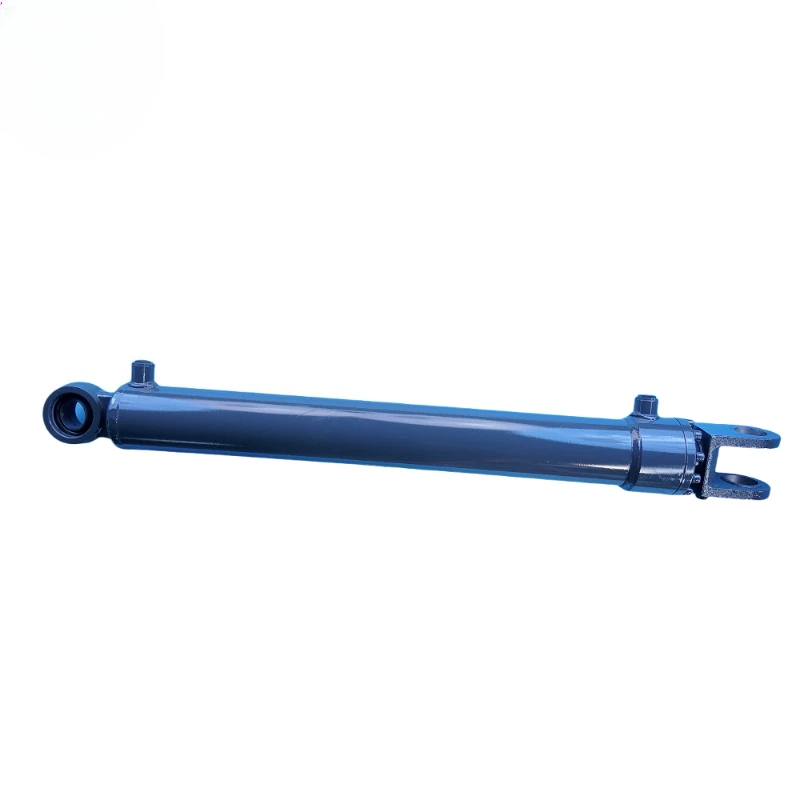 

Hydraulic cylinder tractor oil piston structure with basic bearing components