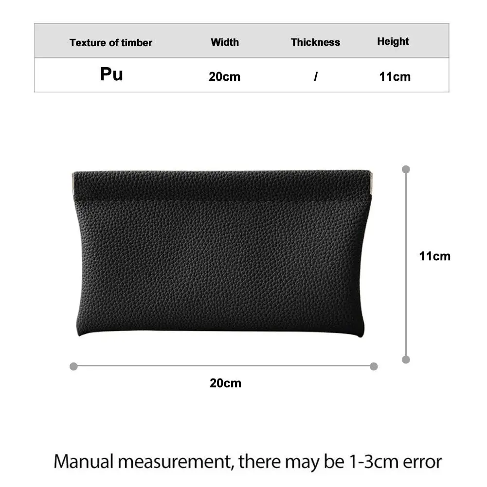 محفظة طويلة للعملات المعدنية، حقيبة تخزين النظارات ذاتية الإغلاق، كابل بيانات عملة البولي يوريثان، حزمة تخزين بطاقة المفاتيح، حامل مستندات رخصة القيادة