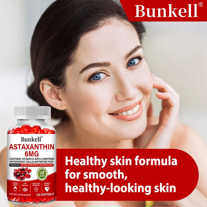 Astaxanthin Capsules - Anti-aging, Brightens Skin, Antioxidant, Supports Immune, Joint, Skin and Eye Health, Cellular Health - Image 2