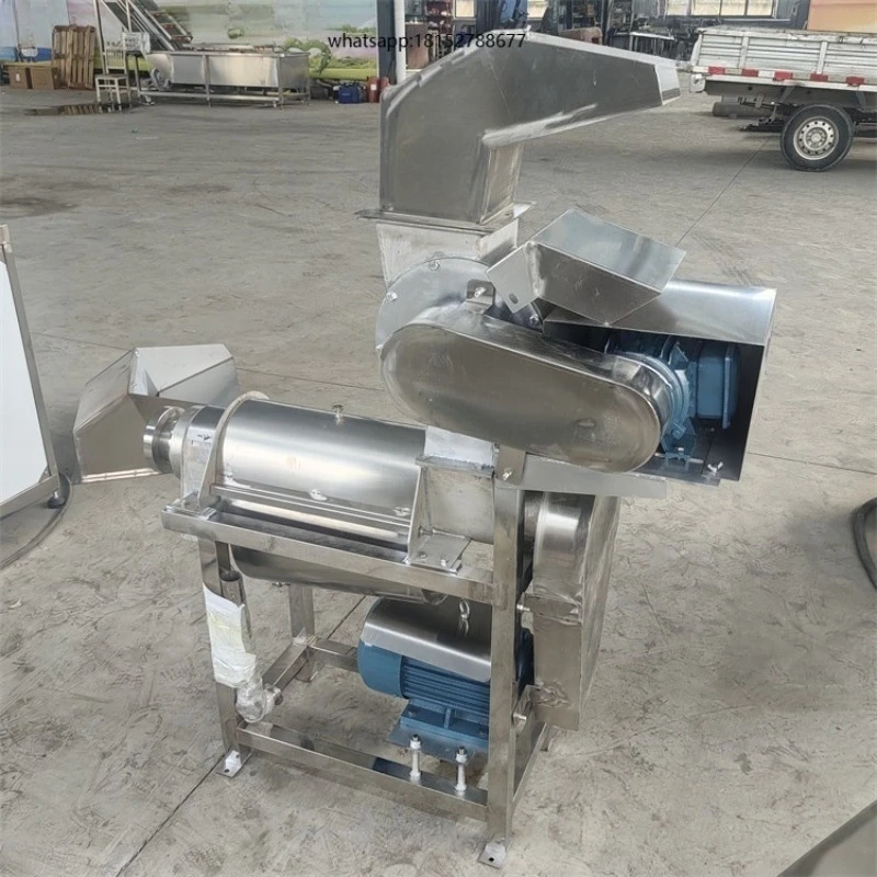 Industrial Fruit Crush Spiral Juice Extractor Machine Commercial Fruit Juice Making Machine Cold Press Juicer