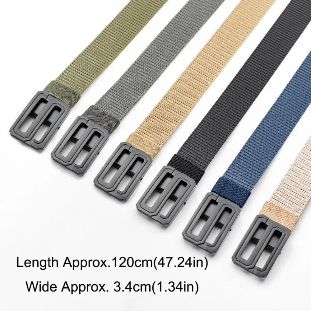 العصرية التجفيف السريع النايلون مضفر حزام العلامة التجارية الفاخرة دائم مشبك معدني حزام عارضة الرياضة في الهواء الطلق حزام للنساء رجل