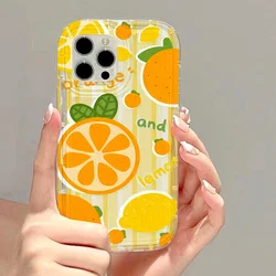 Fruit Case For Samsung A55 5G A54 A53 A15 A14 A13 A12 A34 A33 A32 A52 A23 A24 A73 S24 Ultra S23 S22 S21 S20 FE Soft TPU Cover