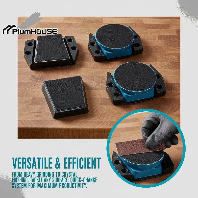 Floor Polisher Frankfurt Shape Base Buckle Clamp Plate For Stone Marble Polishing Crystal Surface Renovation