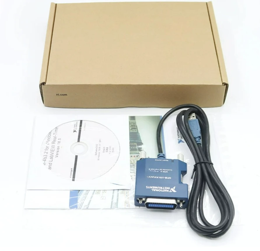 NI GPIB-USB-HS+ 783368-01 IEEE 488 GPIB to USB Controller with Analyzer