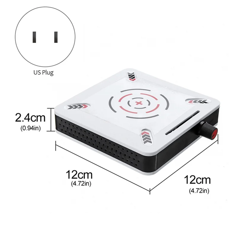 HOT Magnetic Stirrer 0-2500 RPM 12V 1000 ML Mixer Chemicals Magnetic Mixer Home Lab Liquid for Blender Equipment US Plug