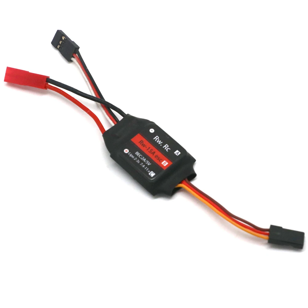 2-3S 5V 2A BEC Brushless 15A ESC For K989 1/24 1/28 1/32 Mini-Z Mini-Q 1410 Car Model Buggy Trucks Spare Parts