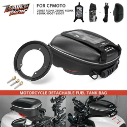 Fuel Tank Bag For CFMOTO 250SR 250NK 650 NK 150NK 400NK 400GT 650GT 2016-2021 2020 Motorcycle Luggage Waterproof Bags Backpack