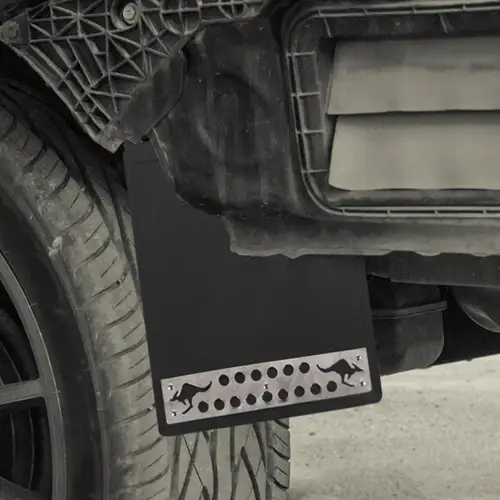 Imagen 2 del producto 2 uds guardabarros de camión protectores contra salpicaduras de coche resistentes al calor protectores de barro de camiones guardabarros traseros de coche resistentes al desgaste para accesorios de coche