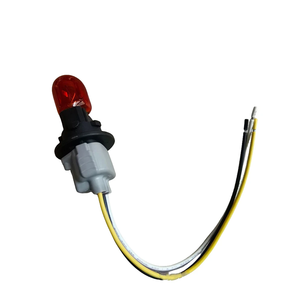Front Turn Signal Bulb Socket Harness Compatible with for toyota for camry 2012-2023 OEM 81128-06470 ABS Black Easy Installation
