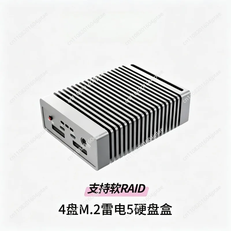 5 80Gbps 4 Bay NVMe M2 SSD Enclosure Thunderbolt 3 4 5 External Storage