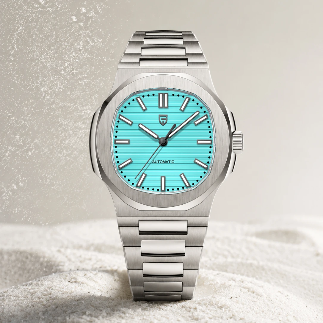 

Men's Watches PAGANI DESIGN 2026 New Sky Blue Luxury Automatic Watch Men Stainless steel Mechanical Wrist watch Men For Gift Local Shipping